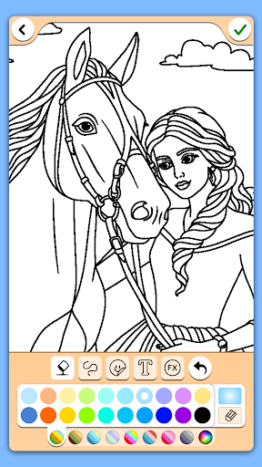Caballo Colorear Screenshot 3