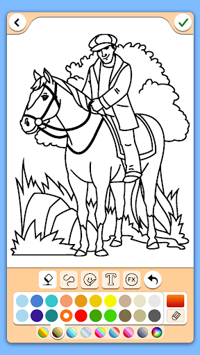 Caballo Colorear Screenshot 4