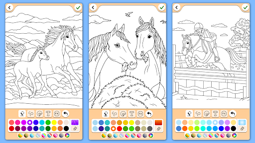 Caballo Colorear Screenshot 6