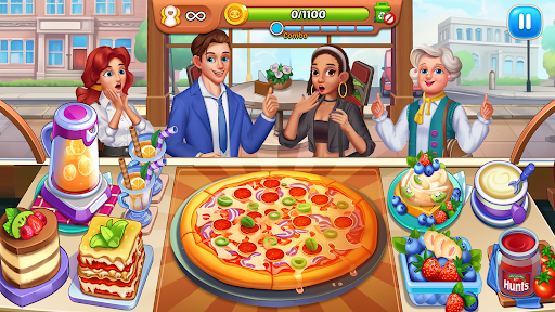 Jogos de cozinha: Cooking Town Screenshot 1