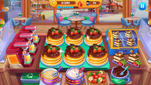 Jogos de cozinha: Cooking Town Screenshot 2