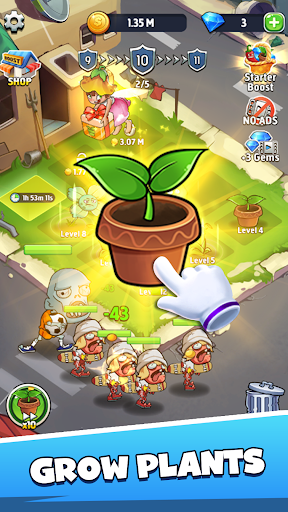 Merge Plants: ディフェンス ゾンビ スクリーンショット 1