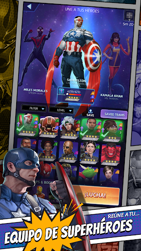 Puzles MARVEL: RPG de héroes Screenshot 3