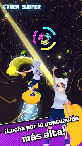 Cyber Surfer :Aventura Rítmica スクリーンショット 4