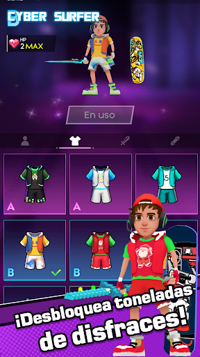 Cyber Surfer :Aventura Rítmica スクリーンショット 5