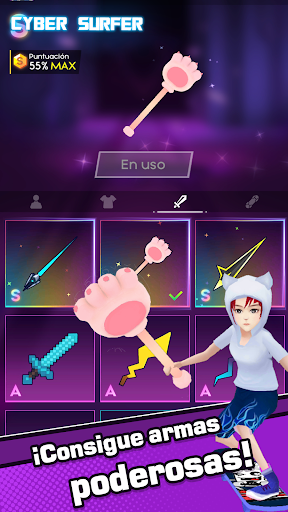 Cyber Surfer :Aventura Rítmica スクリーンショット 6