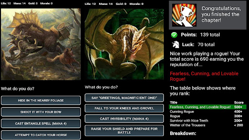 Dungeons and Decisions RPG Captura de tela 6