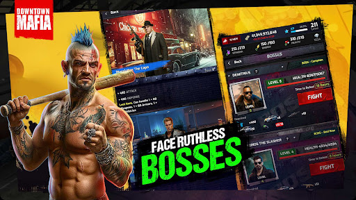 Downtown Mafia: Gang Wars Game Captura de Tela 4