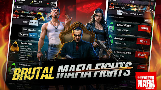 Downtown Mafia: Gang Wars Game Captura de Tela 5