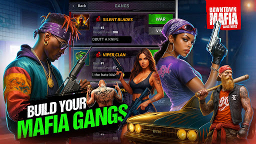 Downtown Mafia: Gang Wars Game Captura de Tela 6