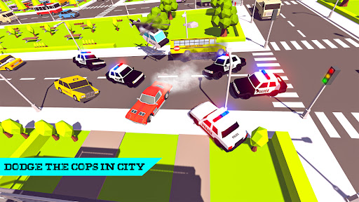 esquivar el coche de policía Screenshot 2