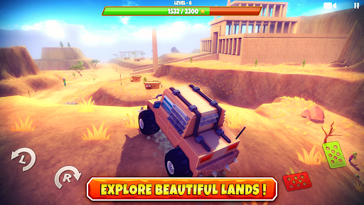 Zombie Offroad Safari Screenshot 1