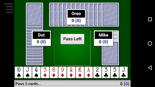 Hearts Card Game Lite Screenshot 1