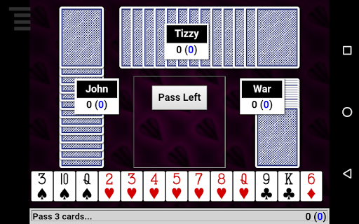Hearts Card Game Lite Screenshot 5