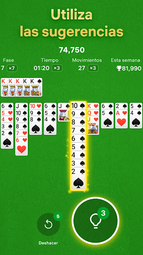 Solitario Spider Screenshot 6