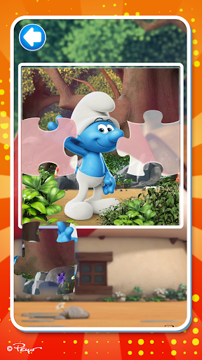Os Smurfs - Jogo Educativo Captura de Tela 3