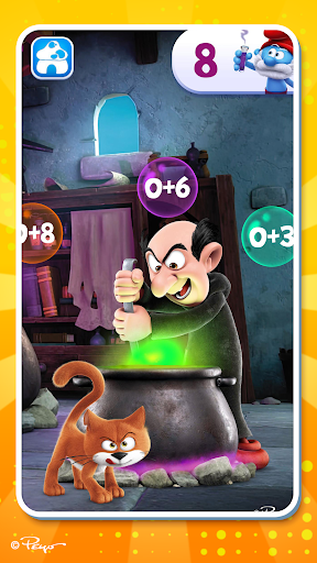 Os Smurfs - Jogo Educativo Captura de Tela 4