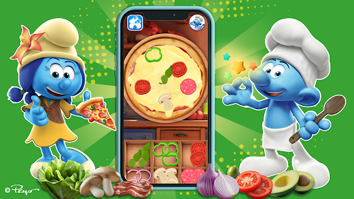 Os Smurfs - Jogo Educativo Captura de Tela 6