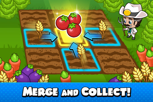 Idle Farm Tycoon - Merge Crops Screenshot 1