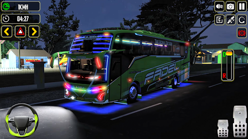 Snow Bus Offroad Driving Sim Screenshot 1