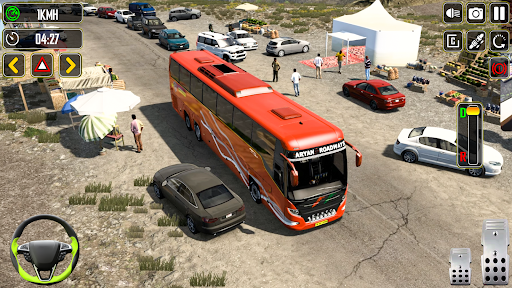 Snow Bus Offroad Driving Sim Screenshot 2