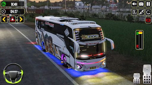 Snow Bus Offroad Driving Sim Screenshot 3