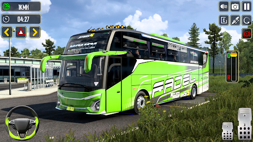Snow Bus Offroad Driving Sim Screenshot 4