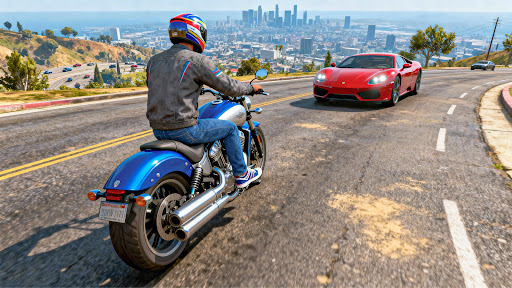 Motor Bike Stunt 3D Bike Game Captura de Tela 1