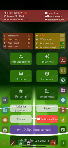 Agente de fútbol Screenshot 1