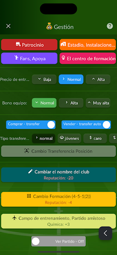 Agente de fútbol Screenshot 2