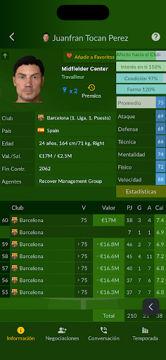 Agente de fútbol Screenshot 6