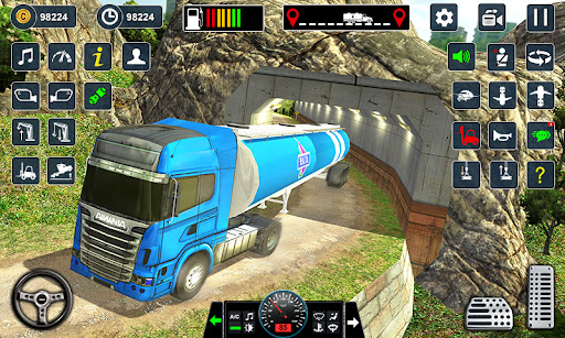 Oil Tanker Truck Transport スクリーンショット 2
