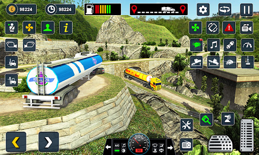 Oil Tanker Truck Transport スクリーンショット 4