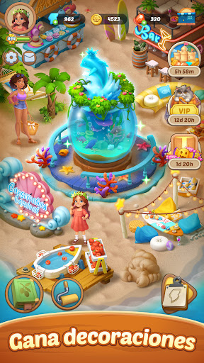 Seaside Escape®: Merge & Story スクリーンショット 5