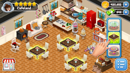Cafeland: Restaurant Game Screenshot 3