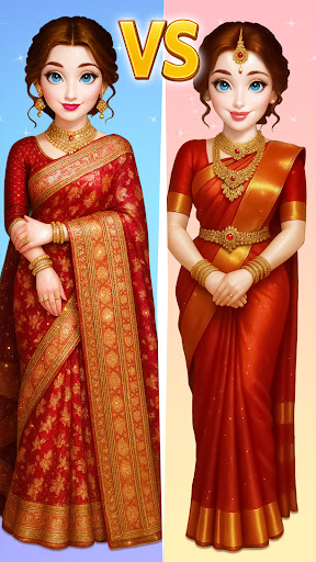 Indian Bridal Saree Salon Game Screenshot 4
