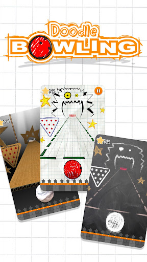 Captura de tela do Doodle Bowling 1