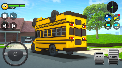 Jogo De Autobús Escolar Em 3D Screenshot 4