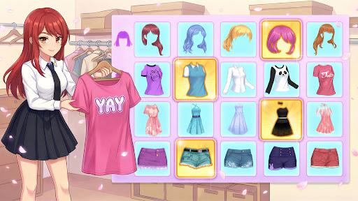 Anime Girls Dress Up Games Screenshot 1
