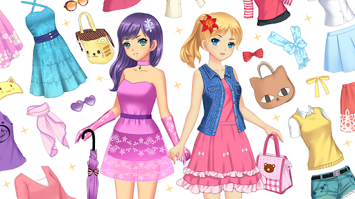 Anime Girls Dress Up Games Screenshot 3