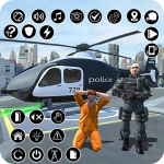 Juego de helicóptero policial