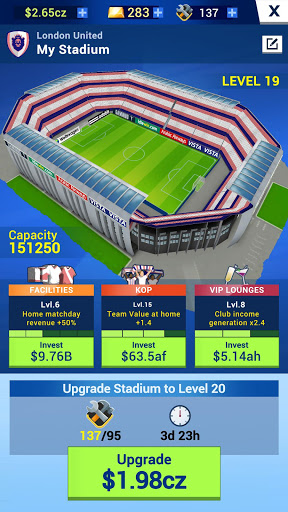 Idle Eleven: fútbol tycoon スクリーンショット 3