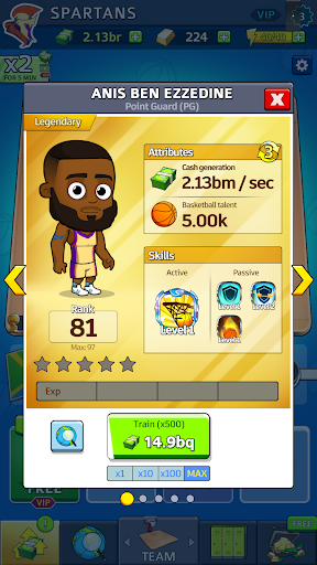 Idle Five Basketball Tycoon Captura de tela 6
