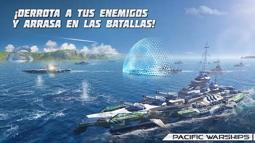 Pacific Warships: Naval PvP スクリーンショット 2