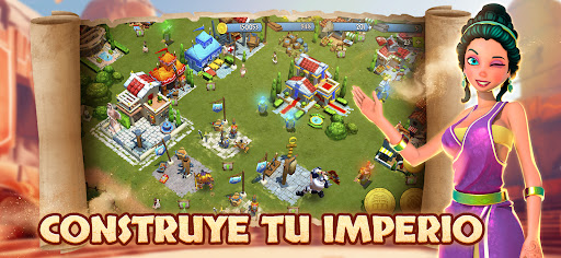 Gladiadores El Juego¡Levanta tus reinos, entrena a tus gladiadores y participa en batallas y guerras contra otras civilizaciones! Screenshot 1