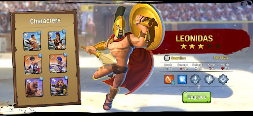 Gladiadores El Juego¡Levanta tus reinos, entrena a tus gladiadores y participa en batallas y guerras contra otras civilizaciones! Screenshot 4