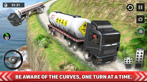 Oil Truck Games: Jogos de Condução Screenshot 1