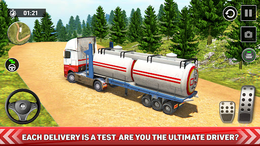 Oil Truck Games: Jogos de Condução Screenshot 4
