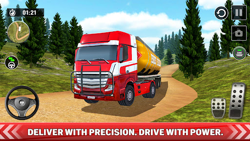 Oil Truck Games: Jogos de Condução Screenshot 5