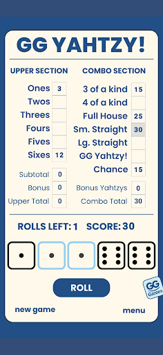Play Yahtzy Screenshot 1